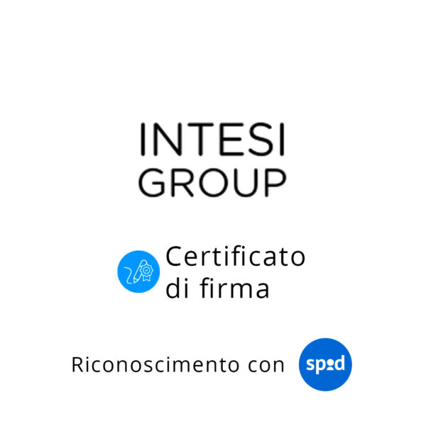 Certificato firma - Spid